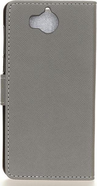 Image du produit MU Classic Housse en cuir avec motif en croix (Huawei Y6 (2017), Huawei Y5 (2017))