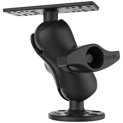 RAM Mounts RAM 6.25X2 PLATE W D BALL