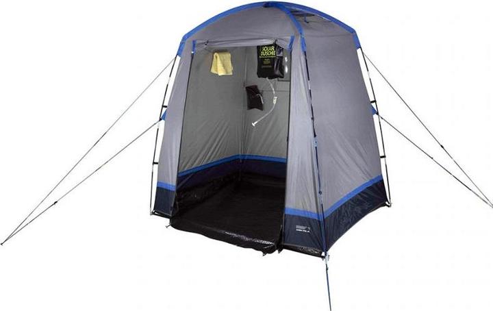 Produktbild High Peak Toilettenzelt Torbole lightgrey-darkgrey-blue (Kuppelzelt, 4.35 kg, 1 Person)