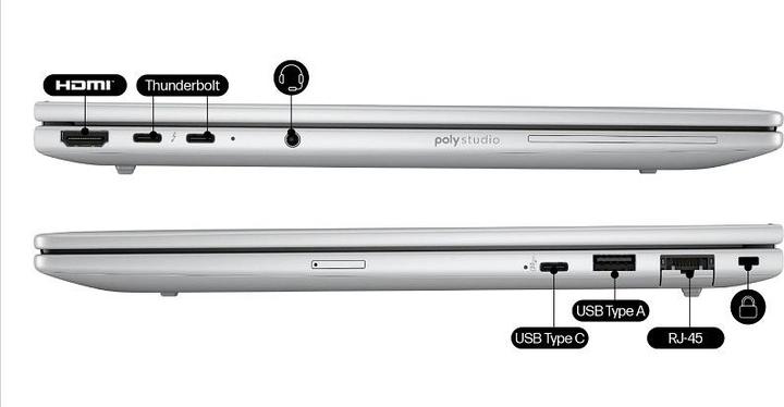Productafbeelding HP EliteBook 8 G1i 14 inch notebook AI PC (14", Intel Core Ultra 5 225U, 16 GB, 512 GB, DE)