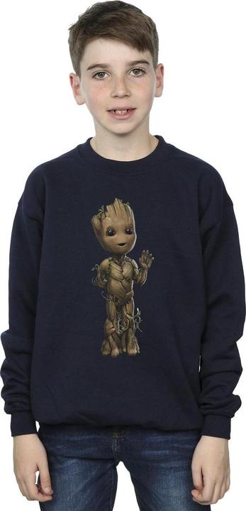 Actual product image Boys I Am Groot Wave Pose Sweatshirt (140, 146)