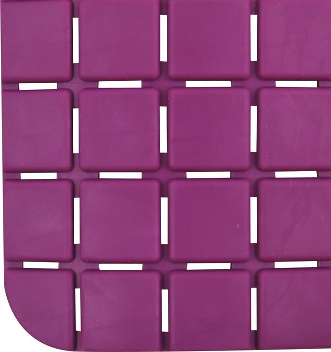 Produktbild spirella Tapis Anti Derapant Quadro Premium 54 X 54 cm Viol (54 x 54 cm)