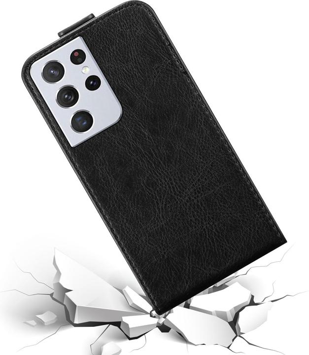 Actual product image Cadorabo Flip like Invis cover (Samsung Galaxy S22 Ultra)