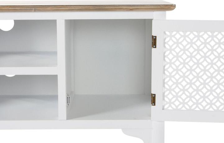 Image du produit DKD Home Decor TV furniture 8424001812066 White Multicolour Light brown Fir 120 x 45 x 58 cm