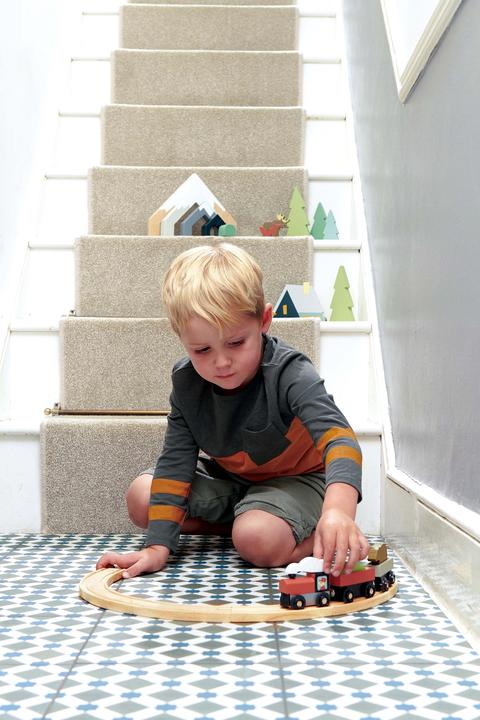 Actual product image Tender Leaf Toys Railway with accessories