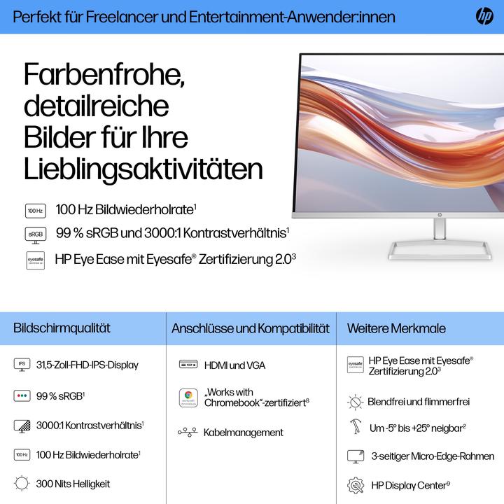 Immagine prodotto HP Series 5 532sf (1920 x 1080 pixel, 32")