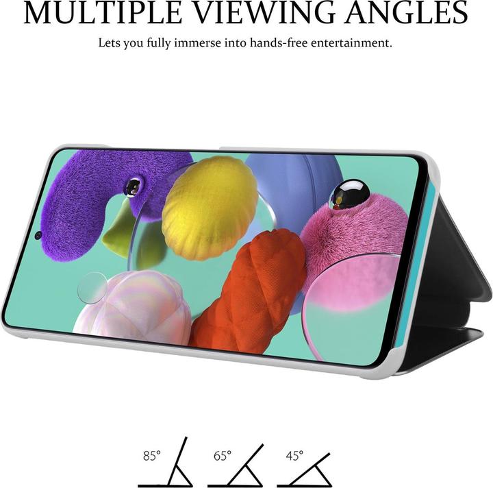 Produktbild Cadorabo Book Smart View Spiegel Cover (Samsung Galaxy M40s)