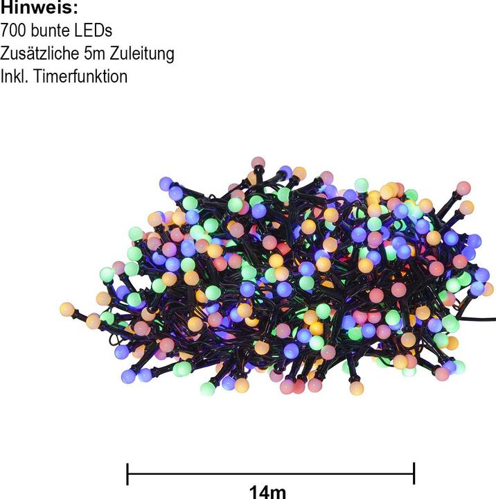 Actual product image Star Trading Light chain Berry Mini (14 m)