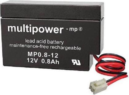 Produktbild Multipower MP0,8-12S JST-Stecker USV-Batterie