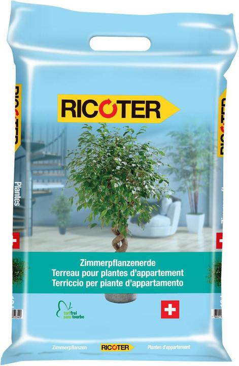 Ricoter Houseplant soil (10 l, Soil without peat)