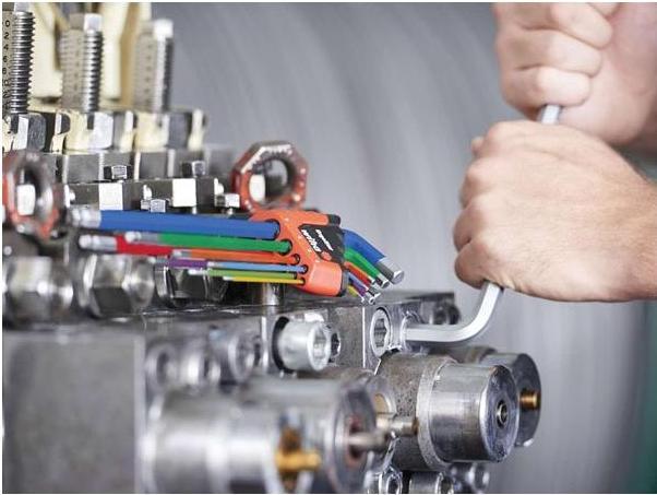 Actual product image Wiha Pin wrench set in ErgoStar holder