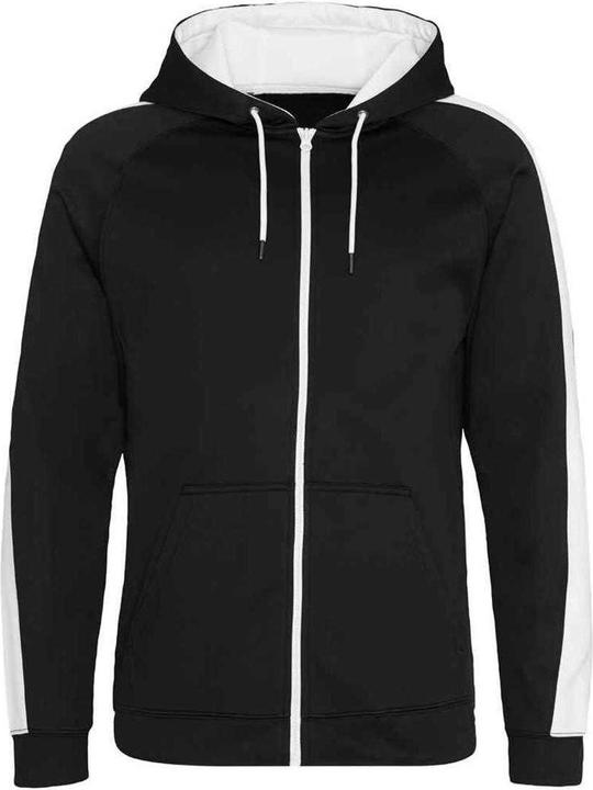Awdis Hoodie mit durchgehendem Reissverschluss Sport