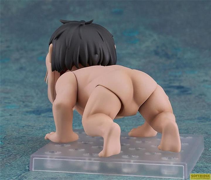 Actual product image Good Smile Company Attack on Titan figurine Nendoroid Cart Titan 7 cm