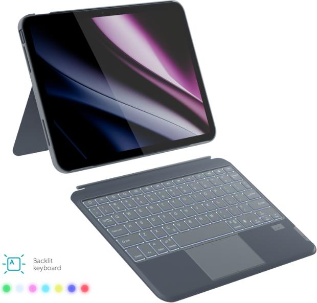 Produktbild Epico Keyboard with case for Apple iPad iPad Pro 11" (2018/2020/2021/2022)/iPad AIR (iPad Air)