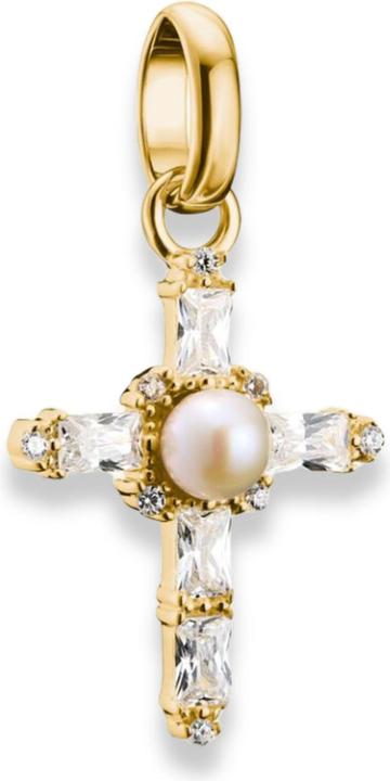 Immagine prodotto Thomas Sabo Charm-Anhänger Vintage Kreuz Connect vergoldet (Argento)