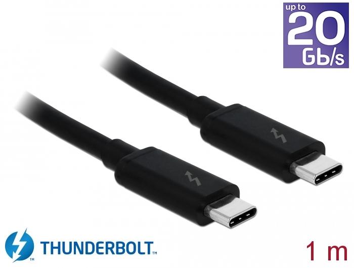 Image du produit Delock Câble Thunderbolt 3 (1 m, USB 3.1)