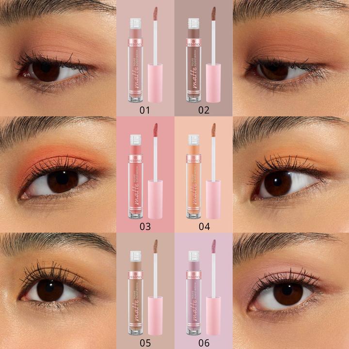 Produktbild essence matte liquid eyeshadow (03 Peach Pop)