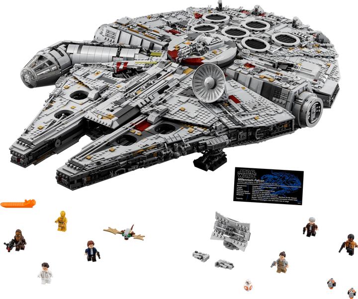 Actual product image LEGO Millennium Falcon (75192, LEGO Star Wars, LEGO Rare Sets)