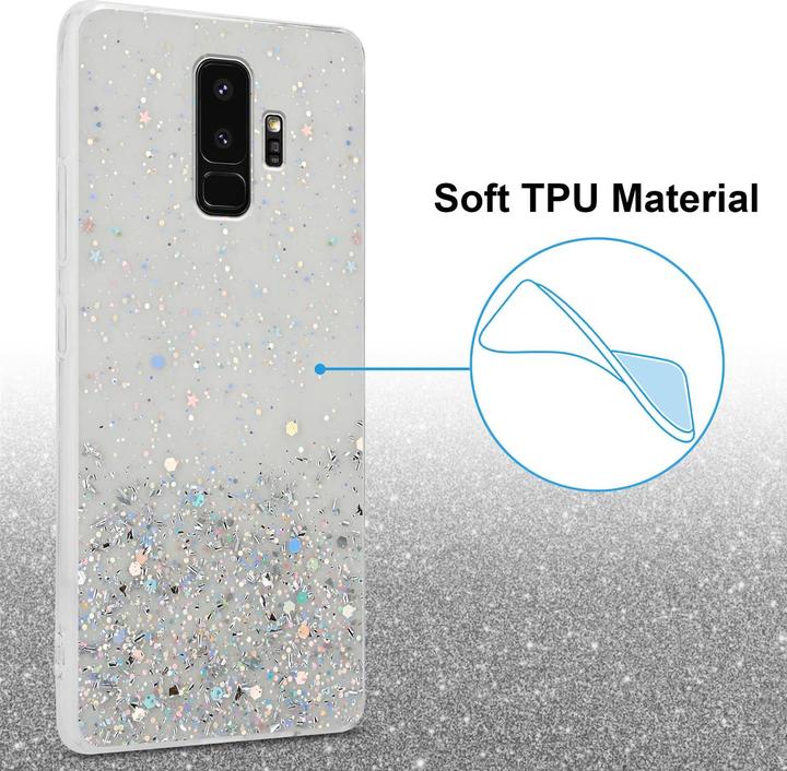 Produktbild Cadorabo TPU Cover funkelnder Glitter (Samsung Galaxy S9+)