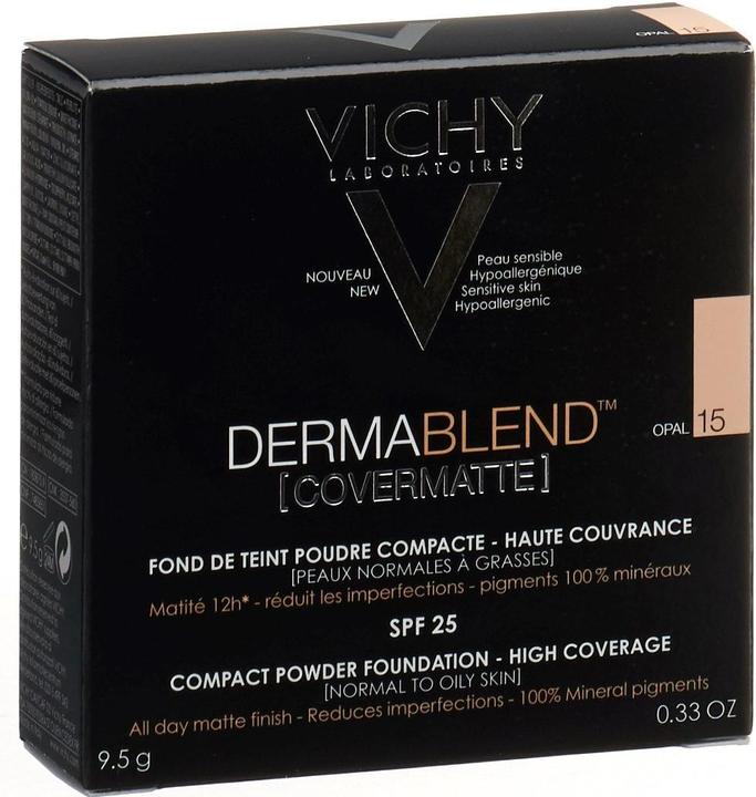Image du produit Vichy Dermablend (Covermatte) Fond de teint compact en poudre (Opale)