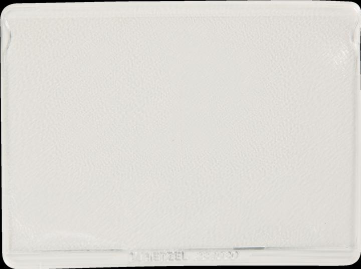 Immagine prodotto Rexel Portadocumenti HETZEL, formato A8 orizzontale, 87 x 60 mm, PVC, grana 0,17 mm, 1 scomparto (A8, 25 x)