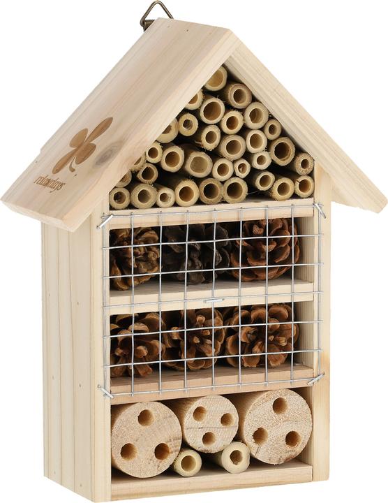 Relaxdays Insectenhotel (Bijen, Lieveheersbeestje, Kantenvleugel)