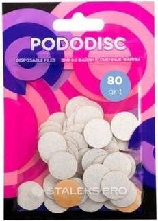 Image du produit Staples Pododisc Pro S 80 Grit Replacement Pads White