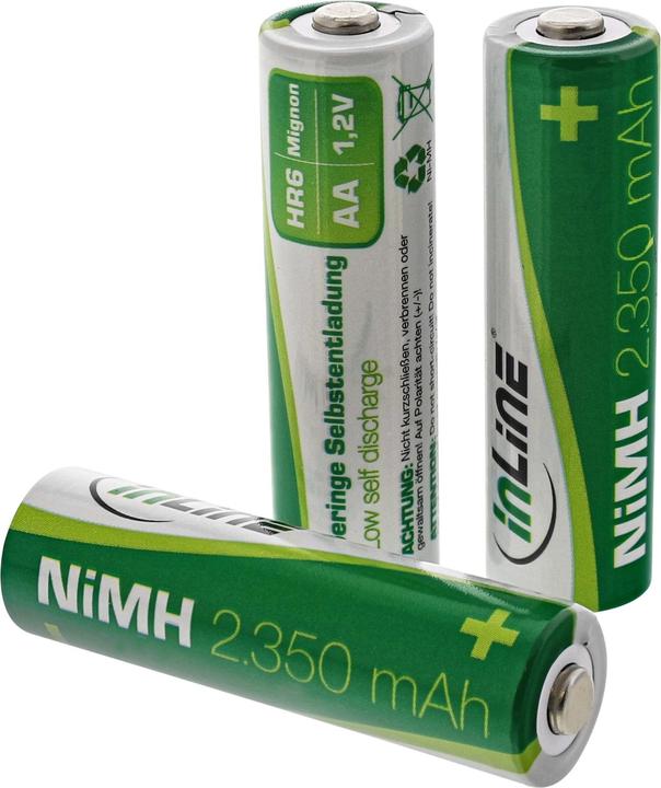 Immagine prodotto InLine HR6 NiMH (4 pz., AA, HR6, 2350 mAh)