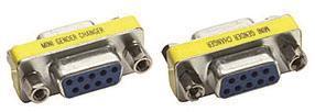 Produktbild Digitus ASSMANN Gender Changer D-Sub9 Metallgehäuse F/F mit Sechskantschraube + mutter (0.01 m)
