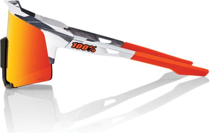 Produktbild 100% Brille Speedcraft Tall Soft Tact (Soft Tact grey Camo, Hiper Red)