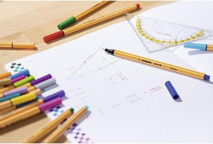 Actual product image STABILO point 88 Fineliner (Multicoloured, 20 x)