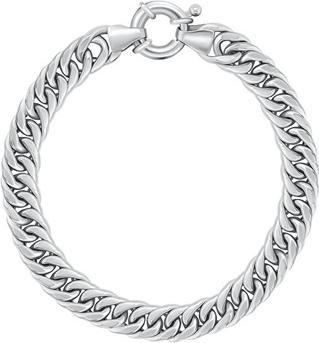 Brilio Silver - Elegant silver pendant with real pearl and zircons PT101W