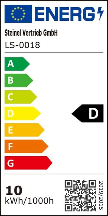 Energie-Label Steinel L 810 LED Ihf (612 lm)