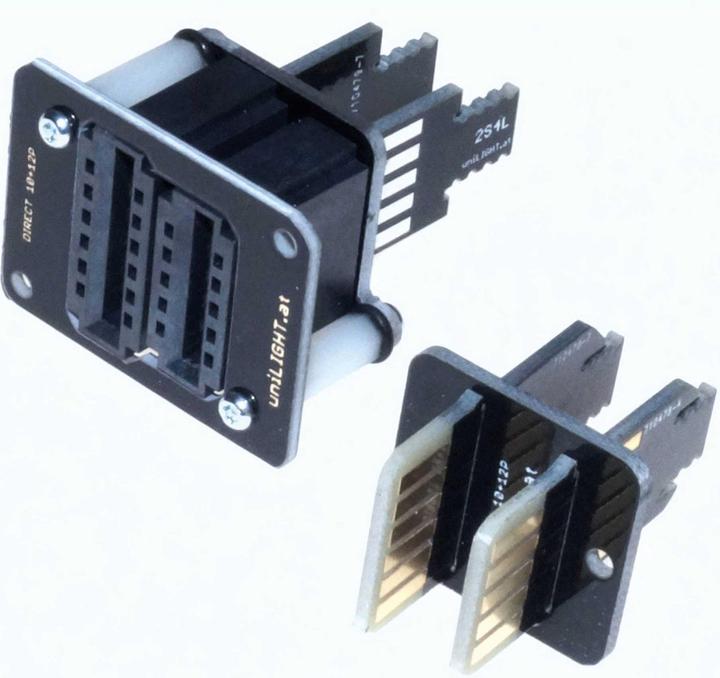 Actual product image Unilight direct plug-in connection direct with 6 primary 2 servos and 10 poles for lights and so on