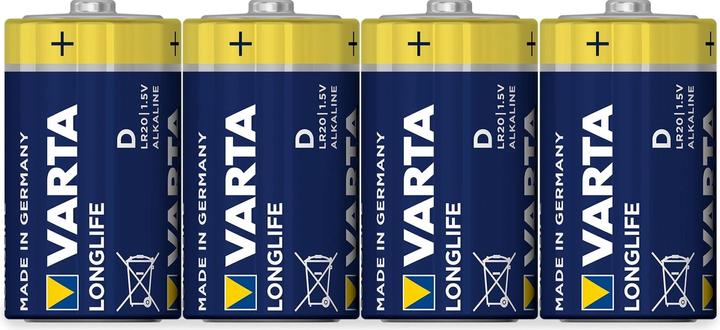 Actual product image Varta Longlife (4 pcs., D, 15800 mAh)
