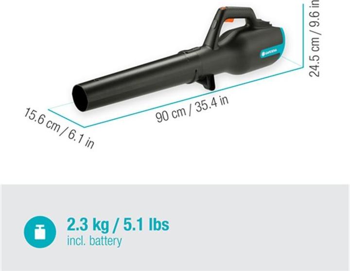 Actual product image Gardena PowerJet (Rechargeable battery operated, Leaf blower)