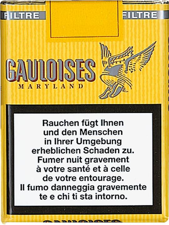 Image du produit Gauloises Filtre jaune Soft