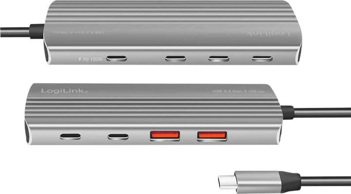 Actual product image LogiLink UA0414 (USB-C, 10 Ports)