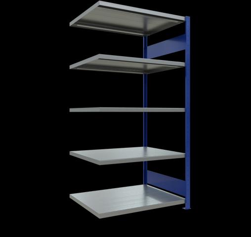 Stecksystem Anbauregal MULTIplus250 mit Längenriegel