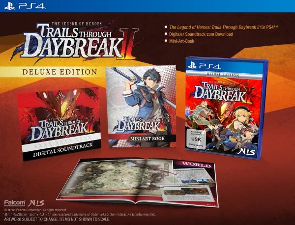 Actual product image NIS The Legend of Heroes: Trails through Daybreak II - Deluxe Ed. (PS4, DE)
