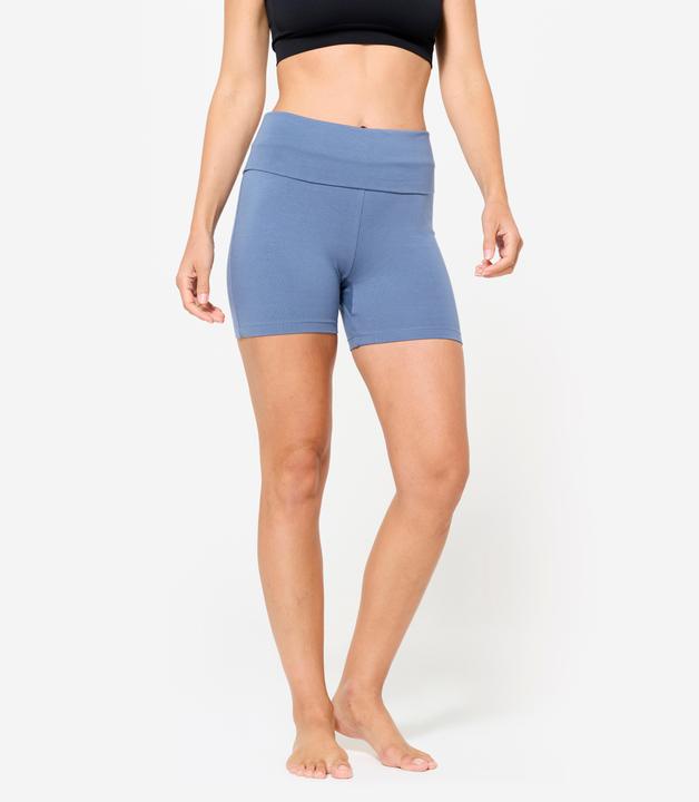 Produktbild Kimjaly Shorts sanftes Yoga Damen - kometenblau (L)