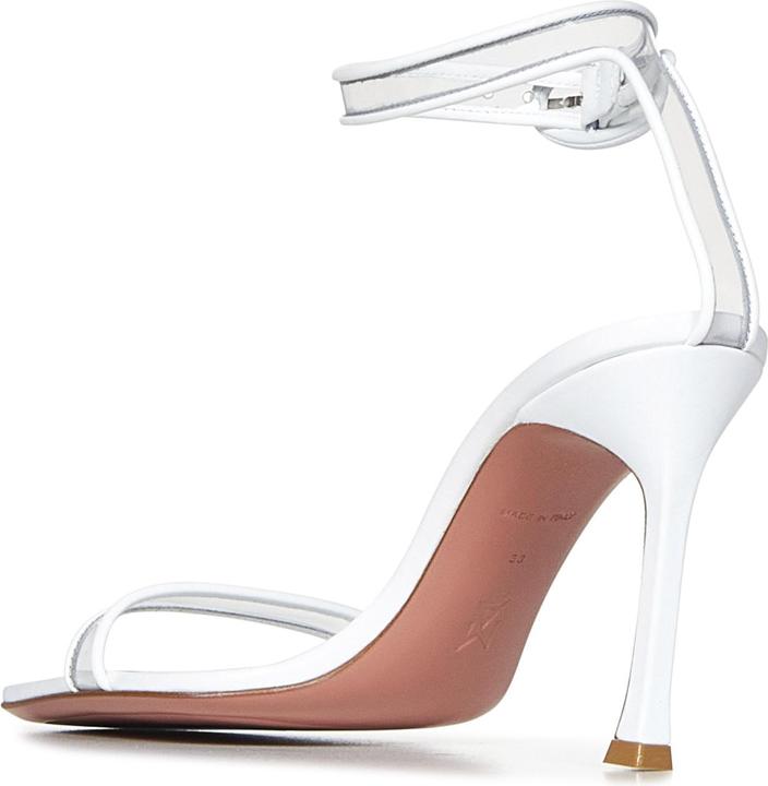 Actual product image Amina Muaddi Sandals White (40)