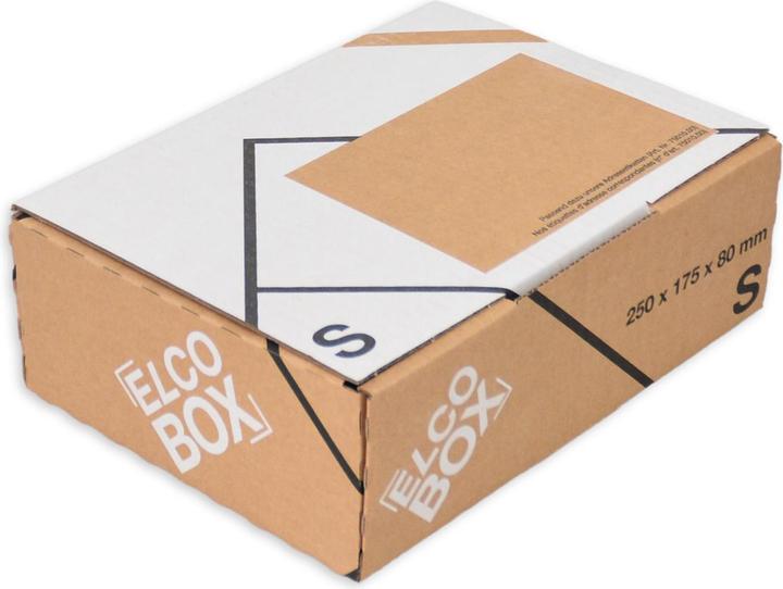 Produktbild Elco Versandkarton S 250 x 175 x 80 mm (1 x)