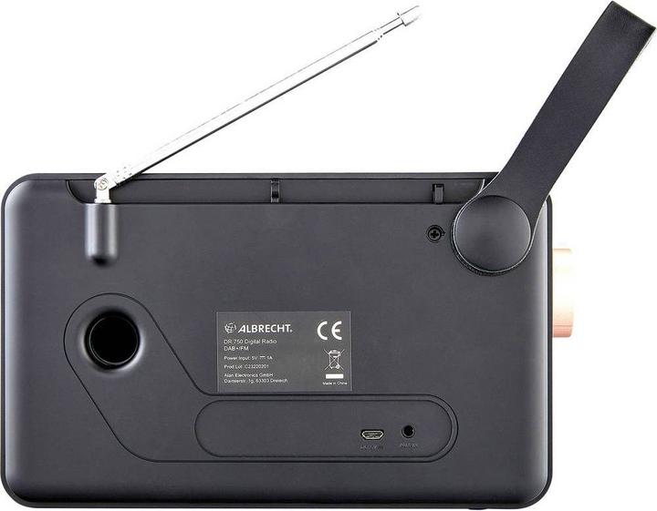 Produktbild Albrecht DR 750 (FM, DAB+, Bluetooth)