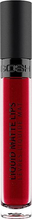 Gosh Liquid Matte Lips 009 The Red 4ml (009 The Red)