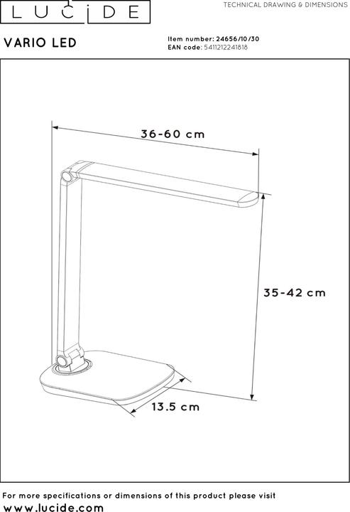 Produktbild Lucide Vario (480 lm)