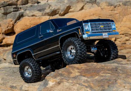 Actual product image Traxxas TRX-4 79 Chevy Blazer black 1/10 Crawler RTR Brushed, clipless, without battery and charger (RTR Ready-to-Run)