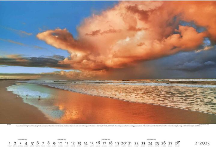 Image du produit Paradis sur Terre 2025 - Calendrier photo 70x50 cm - Nature & Paysage - calendrier mural de haute (50 x 70 cm, Couverture rigide, Allemand, Français, Anglais)