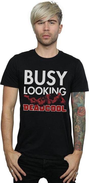 Immagine prodotto Deadpool Busy Looking Deadcool Maglietta Uomo (4XL)
