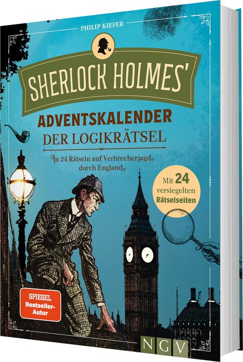Actual product image Sherlock Holmes' Advent Calendar of Logic Puzzles